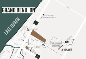 Contact: Map of Dark Horse Estate Winery in Grand Bend, ON