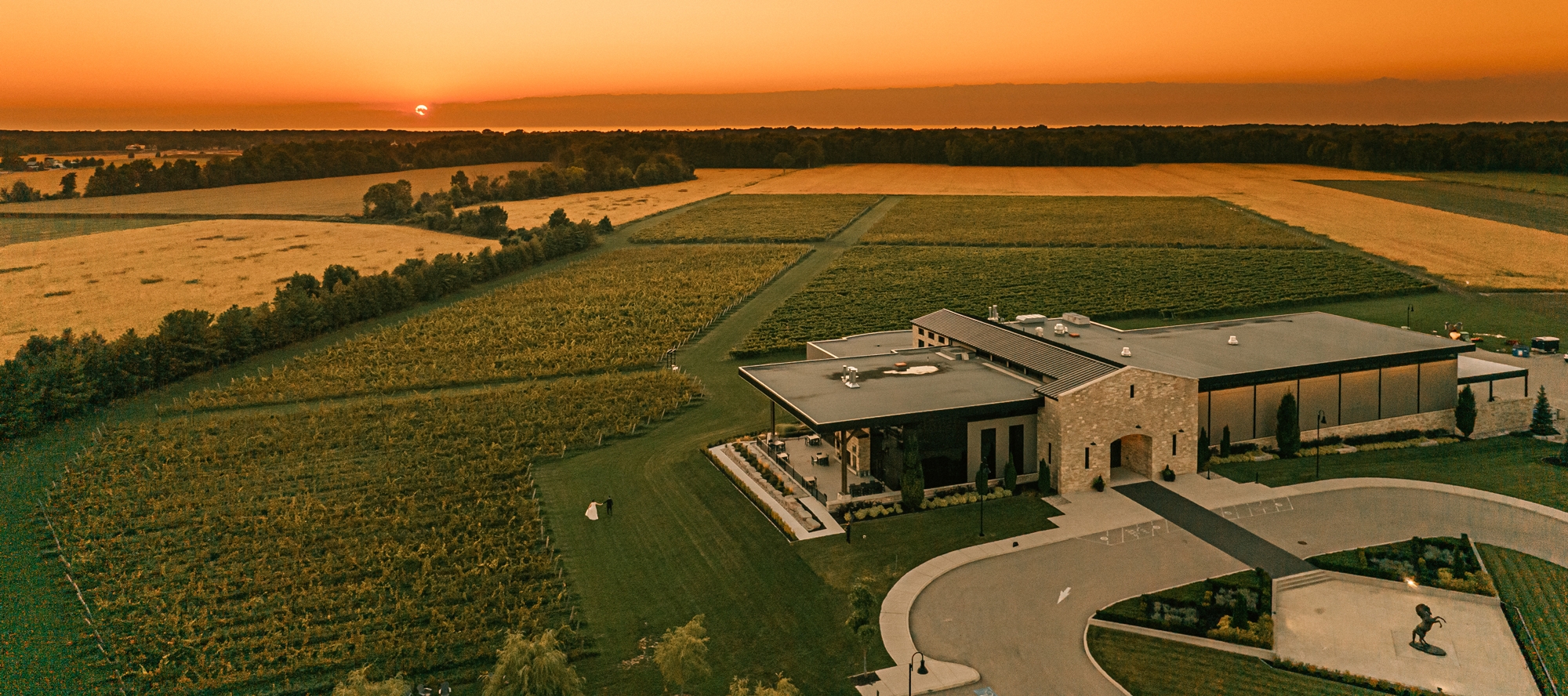 Winery at Sunset